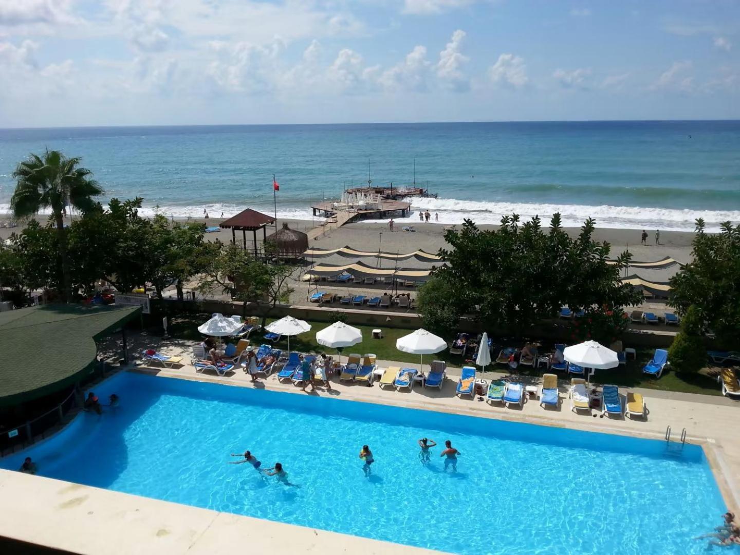Senza Sunset Beach Hotel Alanya Exteriér fotografie